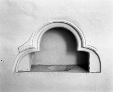 Nef, lavabo de l'autel droit. © Région Bourgogne-Franche-Comté, Inventaire du patrimoine