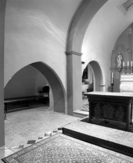 Choeur, mur gauche. © Région Bourgogne-Franche-Comté, Inventaire du patrimoine