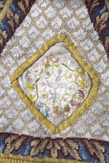 Détail de l'étole. © Région Bourgogne-Franche-Comté, Inventaire du patrimoine