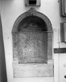 Lavabo de la sacristie. © Région Bourgogne-Franche-Comté, Inventaire du patrimoine