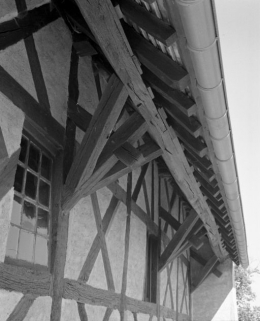 Elévation gauche de la nef, détail. © Région Bourgogne-Franche-Comté, Inventaire du patrimoine