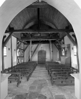 Vue d'ensemble prise du choeur. © Région Bourgogne-Franche-Comté, Inventaire du patrimoine