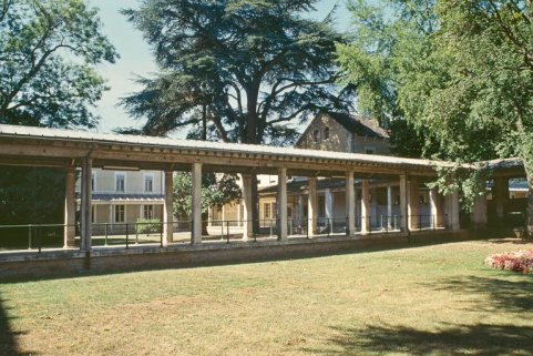 Galeries de liaison. © Région Bourgogne-Franche-Comté, Inventaire du patrimoine