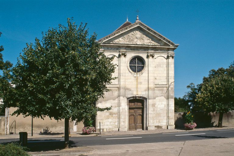Façade de la chapelle. © Région Bourgogne-Franche-Comté, Inventaire du patrimoine