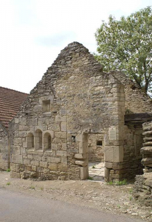 Chapelle, élévation est, en 2002. © Région Bourgogne-Franche-Comté, Inventaire du patrimoine