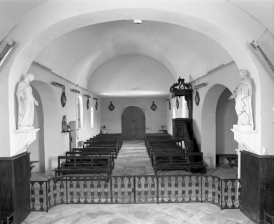 Vue d'ensemble prise du choeur. © Région Bourgogne-Franche-Comté, Inventaire du patrimoine