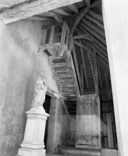 Intérieur du porche. © Région Bourgogne-Franche-Comté, Inventaire du patrimoine