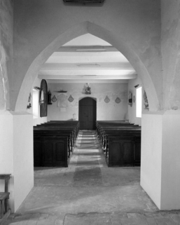 Vue d'ensemble prise du choeur. © Région Bourgogne-Franche-Comté, Inventaire du patrimoine