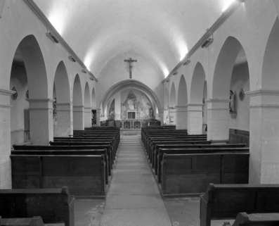 Vue d'ensemble prise de l'entrée. © Région Bourgogne-Franche-Comté, Inventaire du patrimoine