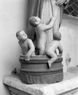 Détail des enfants. © Région Bourgogne-Franche-Comté, Inventaire du patrimoine