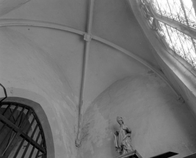 Chapelle des fonts baptismaux : voûte © Région Bourgogne-Franche-Comté, Inventaire du patrimoine