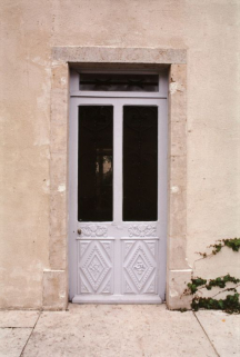 Porte d'entrée sur cour. © Région Bourgogne-Franche-Comté, Inventaire du patrimoine