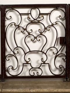 Détail du portillon © Région Bourgogne-Franche-Comté, Inventaire du patrimoine