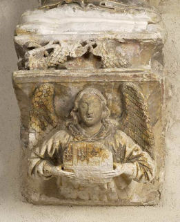 Détail du culot © Région Bourgogne-Franche-Comté, Inventaire du patrimoine