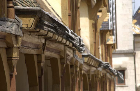 Grande aile sur cour, détail : gargouille © Région Bourgogne-Franche-Comté, Inventaire du patrimoine