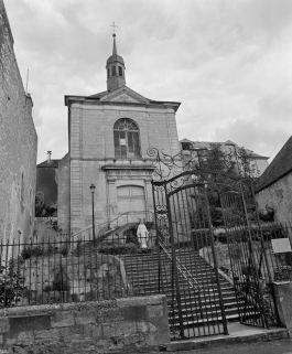 Vue d'ensemble de l'entrée de l'hôtel-Dieu. © Région Bourgogne-Franche-Comté, Inventaire du patrimoine