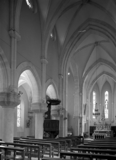 Vue d'ensemble prise de l'entrée. © Région Bourgogne-Franche-Comté, Inventaire du patrimoine