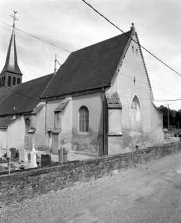 Choeur, vue de trois-quarts. © Région Bourgogne-Franche-Comté, Inventaire du patrimoine