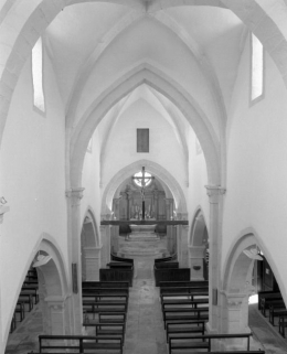 Vue d'ensemble depuis la tribune. © Région Bourgogne-Franche-Comté, Inventaire du patrimoine
