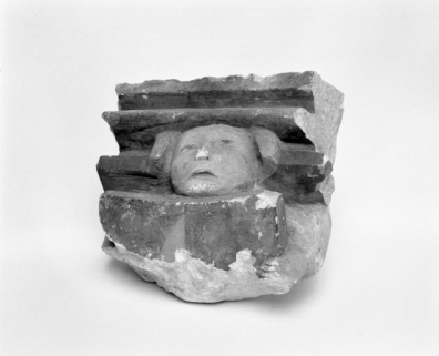 Console sculptée (déposée dans la sacristie). © Région Bourgogne-Franche-Comté, Inventaire du patrimoine