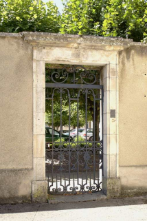 Porte piétonne. © Région Bourgogne-Franche-Comté, Inventaire du patrimoine