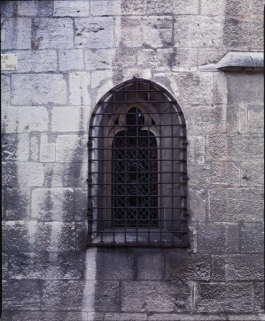 Elévation sur rue : fenêtre de la sacristie © Région Bourgogne-Franche-Comté, Inventaire du patrimoine