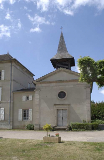 Façade antérieure de la chapelle. © Région Bourgogne-Franche-Comté, Inventaire du patrimoine