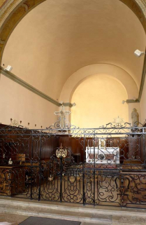 Abside de la chapelle, vue d'ensemble. © Région Bourgogne-Franche-Comté, Inventaire du patrimoine