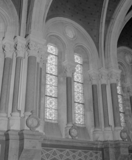 Chapelle, détail d'une baie du bas-côté gauche. © Région Bourgogne-Franche-Comté, Inventaire du patrimoine