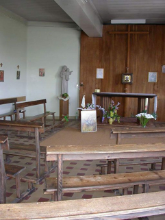 Vue intérieure de la chapelle. © Région Bourgogne-Franche-Comté, Inventaire du patrimoine