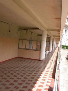 Galerie de cure sud, au rez-de-chaussée : vue d'ensemble. © Région Bourgogne-Franche-Comté, Inventaire du patrimoine