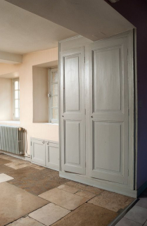 Corps de bâtiment principal : troisième pièce latérale gauche. © Région Bourgogne-Franche-Comté, Inventaire du patrimoine