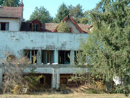 Bâtiment principal, façade antérieure, partie droite. © Région Bourgogne-Franche-Comté, Inventaire du patrimoine