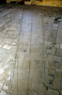 Ancienne salle des malades : le Gnomon, vue partielle. © Région Bourgogne-Franche-Comté, Inventaire du patrimoine