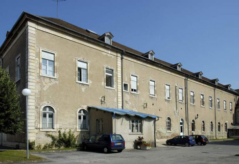 Elévation est de l'aile gauche. © Région Bourgogne-Franche-Comté, Inventaire du patrimoine