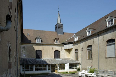 Elévation sud-est de la chapelle. © Région Bourgogne-Franche-Comté, Inventaire du patrimoine