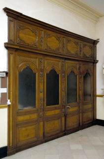 Entrée de la chapelle. © Région Bourgogne-Franche-Comté, Inventaire du patrimoine