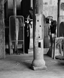 Rez-de-chaussée. Salle des machines, détail. © Région Bourgogne-Franche-Comté, Inventaire du patrimoine