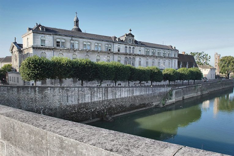 Façade sur la Saône. © Région Bourgogne-Franche-Comté, Inventaire du patrimoine