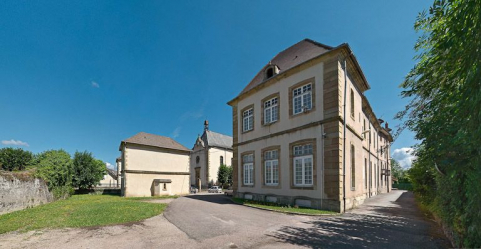 Vue d'ensemble antérieure. © Région Bourgogne-Franche-Comté, Inventaire du patrimoine