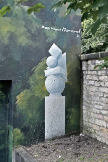 Détail de la signature. © Région Bourgogne-Franche-Comté, Inventaire du patrimoine