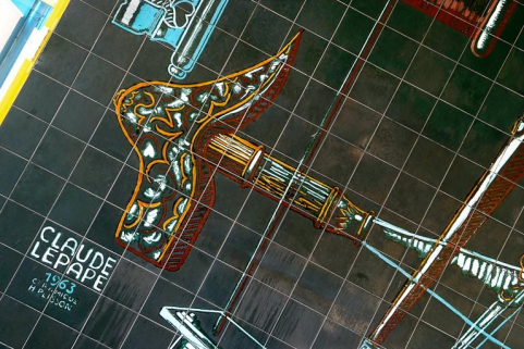 Détail de la signature. © Région Bourgogne-Franche-Comté, Inventaire du patrimoine