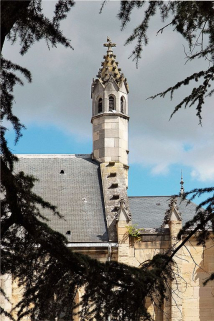Clocheton sur le pignon arrière de la chapelle. © Région Bourgogne-Franche-Comté, Inventaire du patrimoine