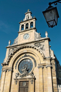 Façade de la chapelle, détail. © Région Bourgogne-Franche-Comté, Inventaire du patrimoine
