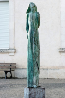 Détail : figure représentant le Futur. © Région Bourgogne-Franche-Comté, Inventaire du patrimoine