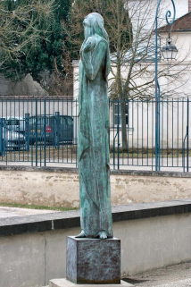 Détail : figure représentant le Futur. © Région Bourgogne-Franche-Comté, Inventaire du patrimoine