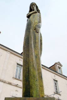 Détail : figure représentant le Passé. © Région Bourgogne-Franche-Comté, Inventaire du patrimoine
