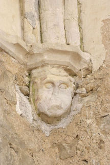 Culot sculpté de la chapelle. © Région Bourgogne-Franche-Comté, Inventaire du patrimoine