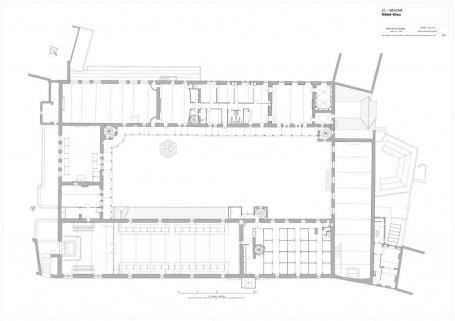 plan régulier de l'étage © Région Bourgogne-Franche-Comté, Inventaire du patrimoine