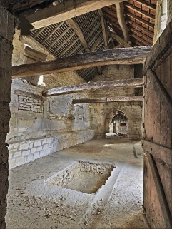 Salle des pauvres. © Région Bourgogne-Franche-Comté, Inventaire du patrimoine